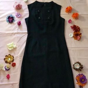 Vintage 1950/1960s Black Dress